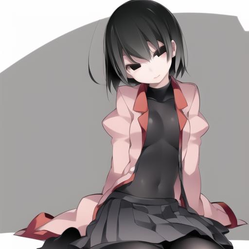 29743-2078118983-, oshino ougi, monogatari (series), hammer (sunset beach), 1girl, arms at sides, black eyes, black hair, black necktie, black pa.png